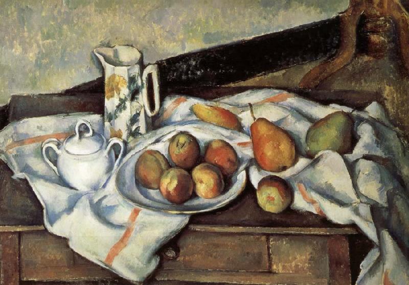 Paul Cezanne Pear and peach China oil painting art